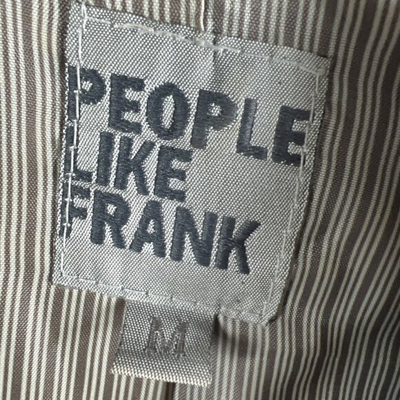 Anthropologie People Like Frank Women's Jacket Brown Size Med Long Sleeve Lined - Picture 4 of 8